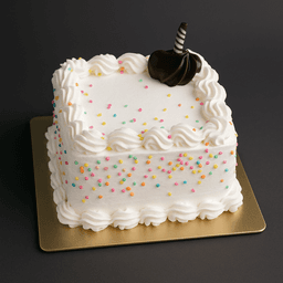 Mini vanilla cake 250 gms eggless