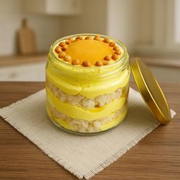Butterscotch jar cake