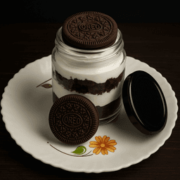Oreo jar cake