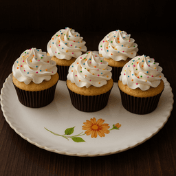 Vanilla cupcake [pack of 6]