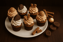 Premium assorted cupcake [pack of 6]