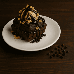Chocolate titanic sundae