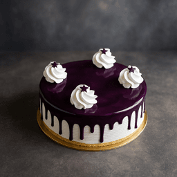 Blueberry cake eggless