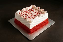 Mini red velvet cake 250 gms eggless