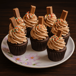 Kitkat cupcakes [pack of 6]