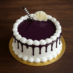Black current cake eggless