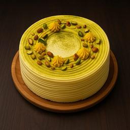 Pista cake eggless