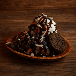 Rocky road sundae