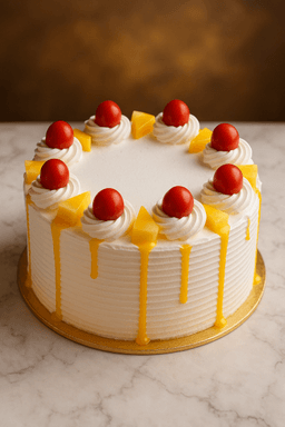 Pineapple cake  eggless