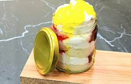 Dessert pineapple jar