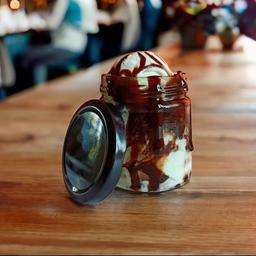 Hot chocolate fudge vanilla