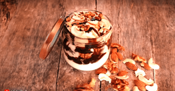 Dry fruits vanilla ice cream