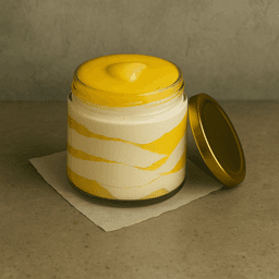Pineapple jar cake