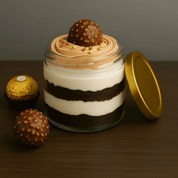 Ferro rocher jar cake