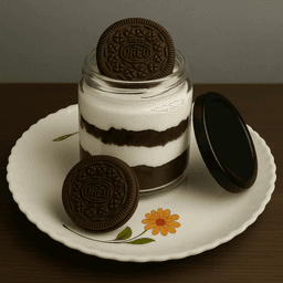 Oreo jar cake