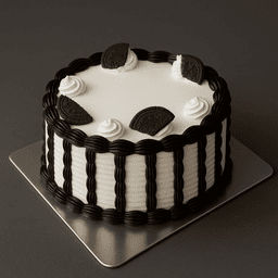 Oreo chocolate cake eggless