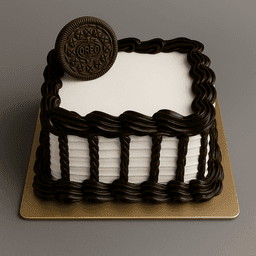 Oreo chocolate couple cake [250 gms]