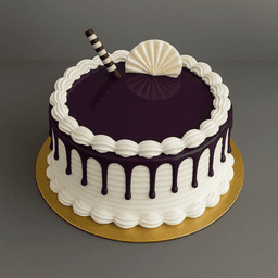 Black current cake eggless