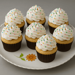 Vanilla cupcake [pack of 6]