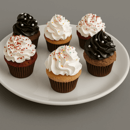 Assorted cupcake [pack of 6]