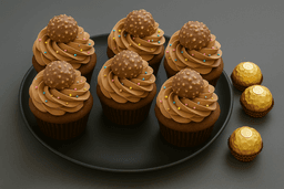 Ferro rocher cupcake [pack of 6]