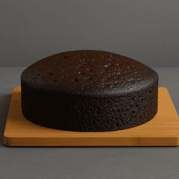 Chocolate dry sponge cake