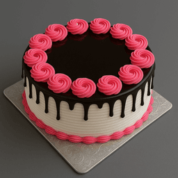 Classic blueberry cake