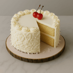 White forest cake eggless
