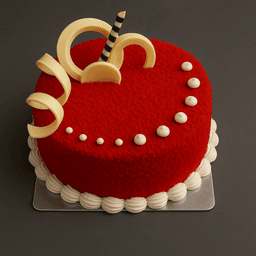 Regal red velvet cake eggless