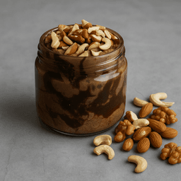 Dry fruits chocolate ice cream
