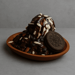 Rocky road sundae