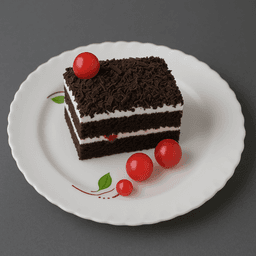 Black forest pastry