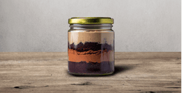 Coco creamy jar cake