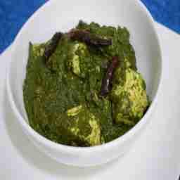 Palak paneer