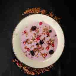 Blueberry & pecan yogurt bowl