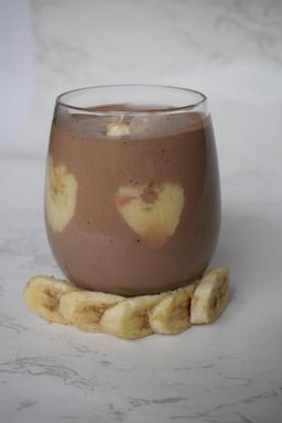 Choco banana protein shake