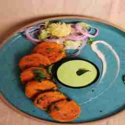 High protein makhana paneer tikki