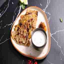 Paneer keto paratha