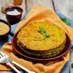 Moong dal cheela
