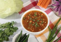 Veg manchow soup