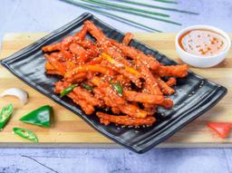Honey chilli potato- starter