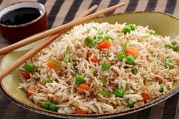 Veg fried rice.
