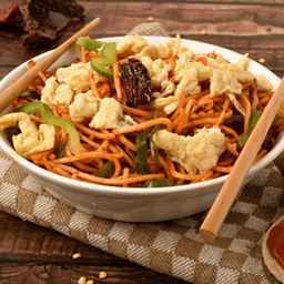 Schezwan egg noodles