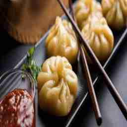 Veg steam momos