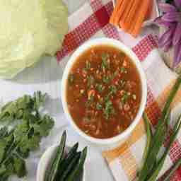 Veg manchow soup