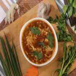 Seafood manchow soup