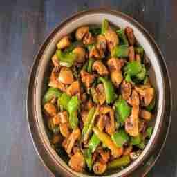 Mushroom pepper salt dry