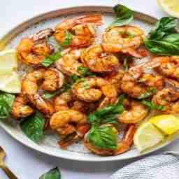 Prawns lemon basil-starter