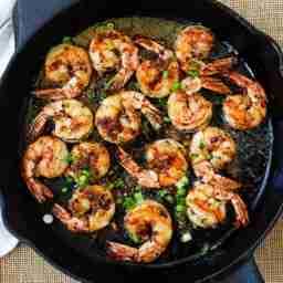 Black pepper prawns - starter