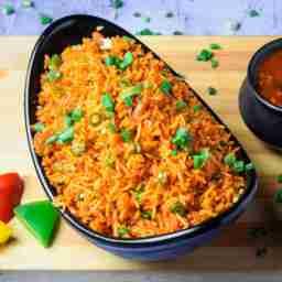 Veg schezwan fried rice